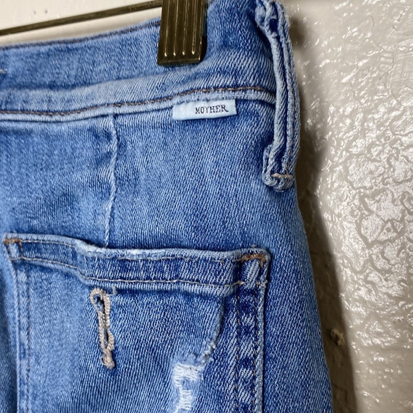 Mother patch pocket maverick high-five cut jeans - Picture 9 of 15